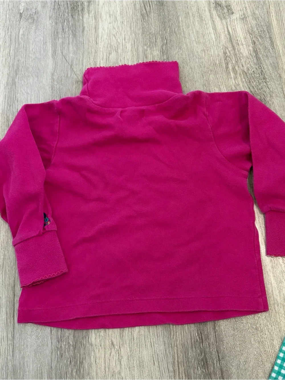 Rainbow tag VTG Gymboree Girls Pink Turtleneck & Butterfly Legging Set  90s 3-4
